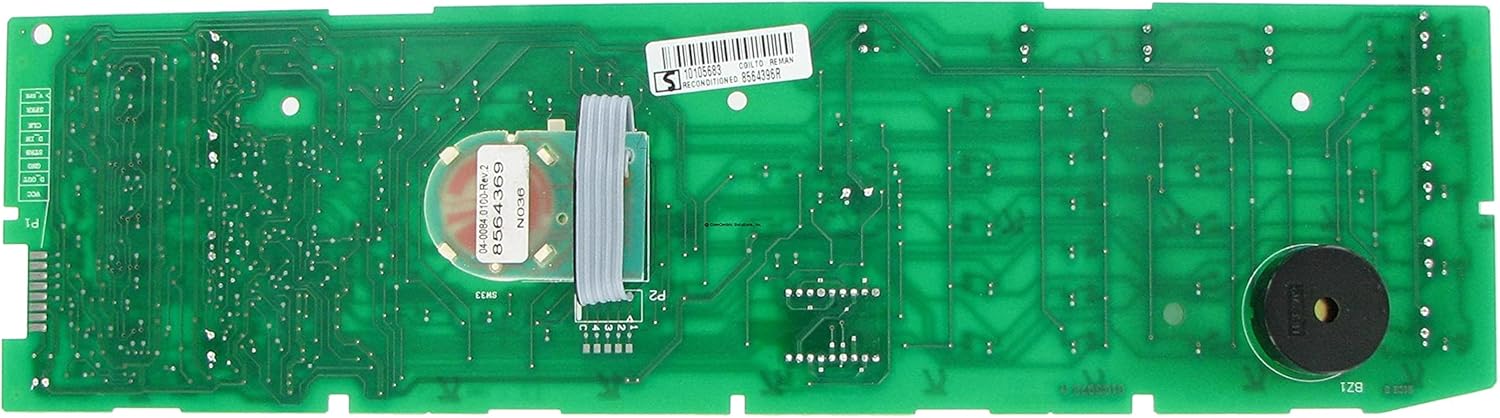 CoreCentric Remanufactured Laundry Dryer Control Board Replacement for Whirlpool 8564396 / WP8564396