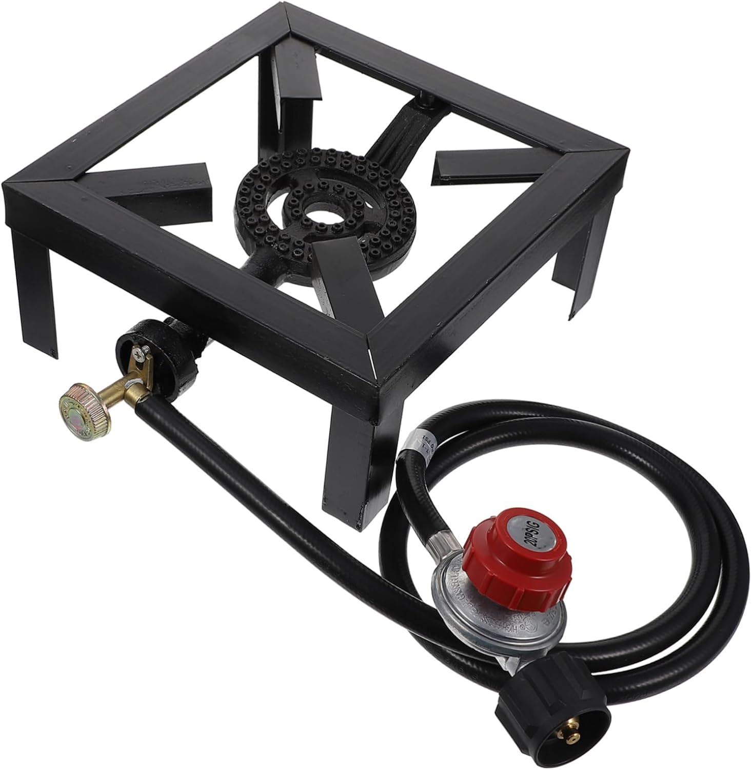 Camping Accessories Cooking Cast Iron Stove Burner Propane Gas Portable Cooking Gas Burner for Outdoor Use