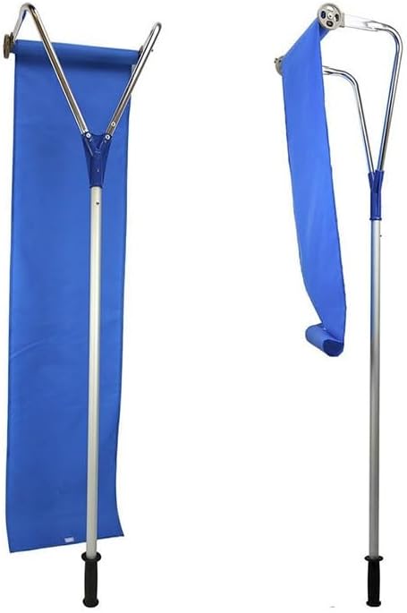 Adjustable Snow Rake for Roof - Extendable Snow Removal Tool with 5 Handle Bars for Car, Tent, and Roof Cleaning - Essential Winter Snow Clearing Equipment