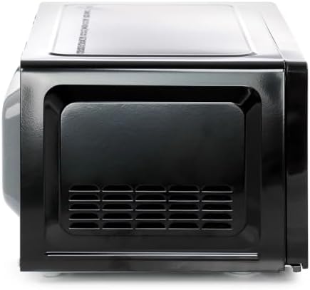 0.7 Cu Ft 700W Countertop Microwave Oven in White – Compact Microwave with 10 Power Levels, LED Display, Express Cooking, Kitchen Timer & Child Lock (Black)