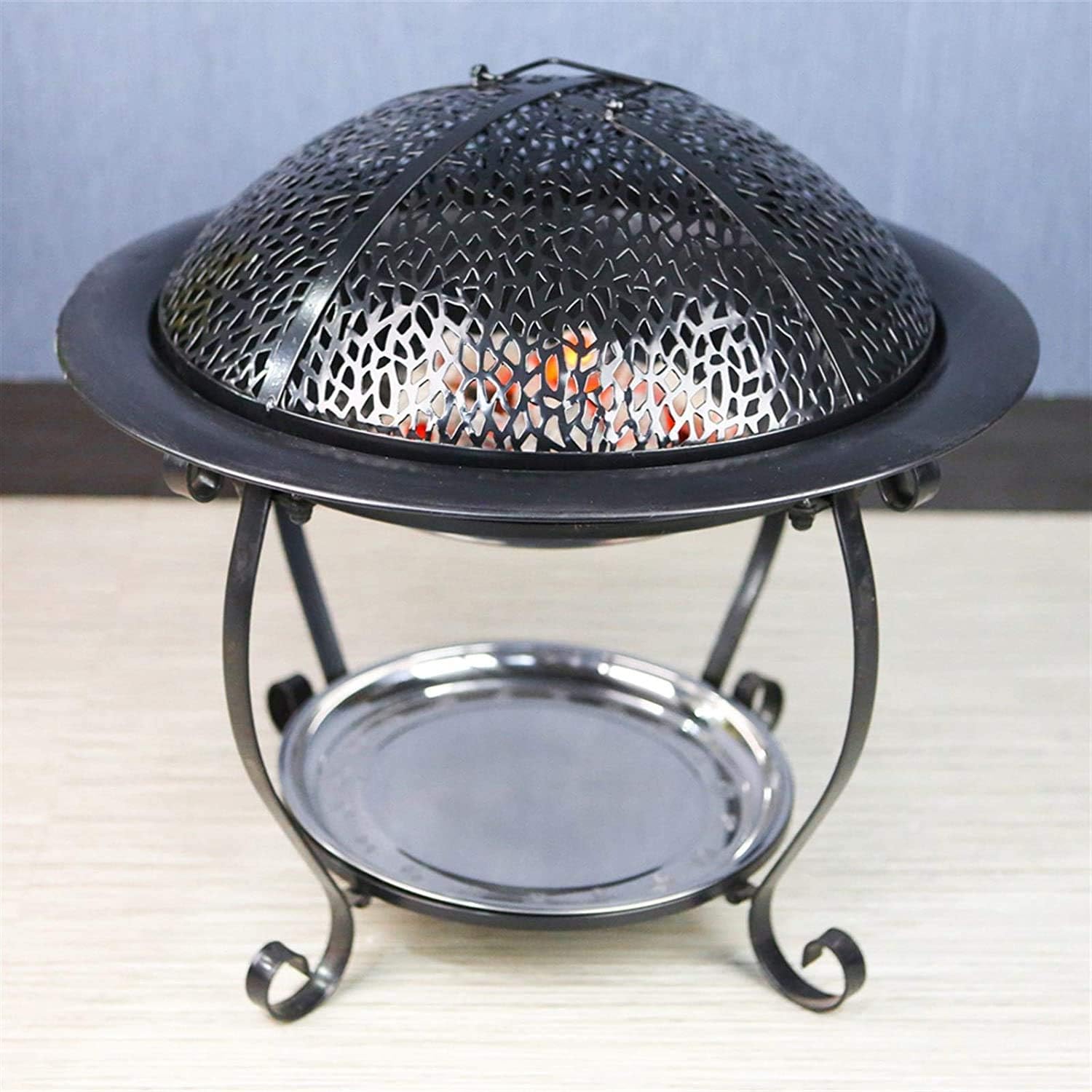 Fire Pits Outdoor Wood Burning Outdoor Fire Tables Outdoor Fire Pits,Patio Steel BBQ Grill Fire Pit
