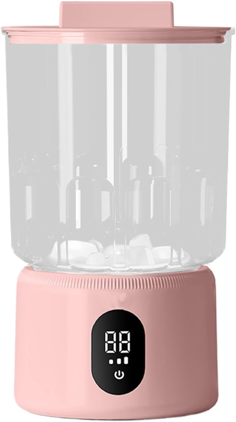 Washing Machines - Underwear Washing Machine | Portable Panty Washer | Small Laundry Machines For Dorm | Cordless Travel Mini Washing Device For Delicate Fabrics, Towels, Socks, Baby Clothes