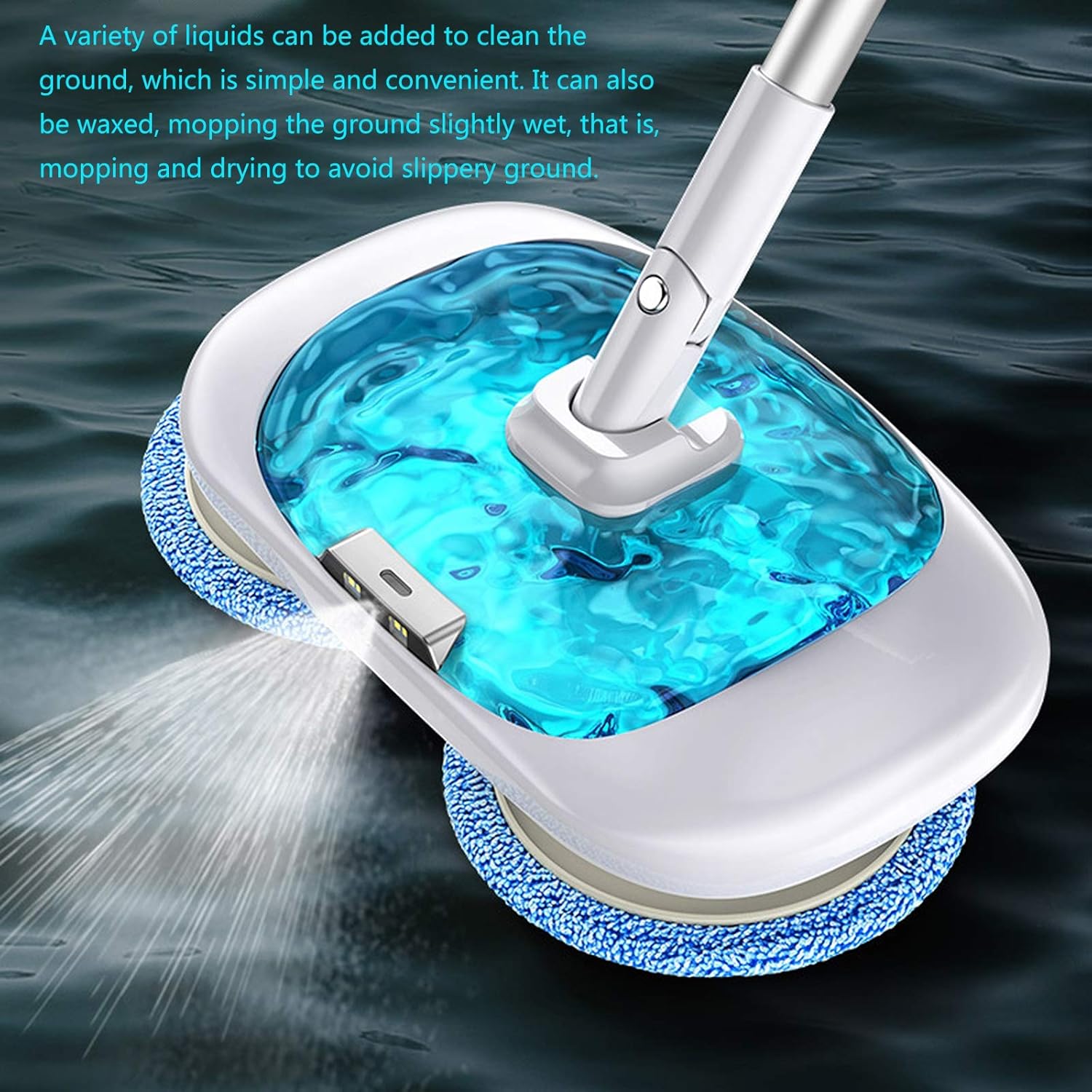 Home Steam Mops Hard Floor Floor Steam Cleaner 1200W Power Handheld Vertical Floor Steam Cleaner 99.9% of Bacteria Gold