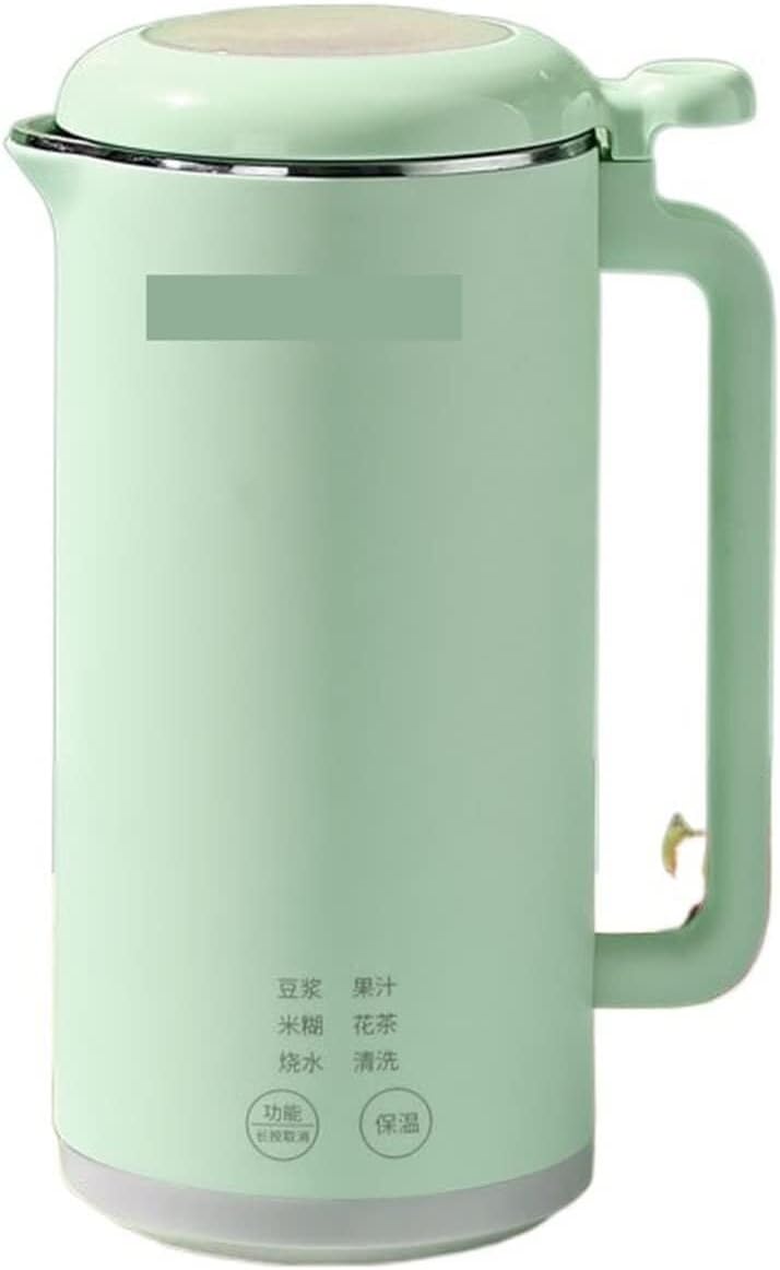 Mini Soymilk Maker 350ML Automatic Multifunction Juicer Blender, Filter-Free SOYA Bean Milk Machine 110V/220V