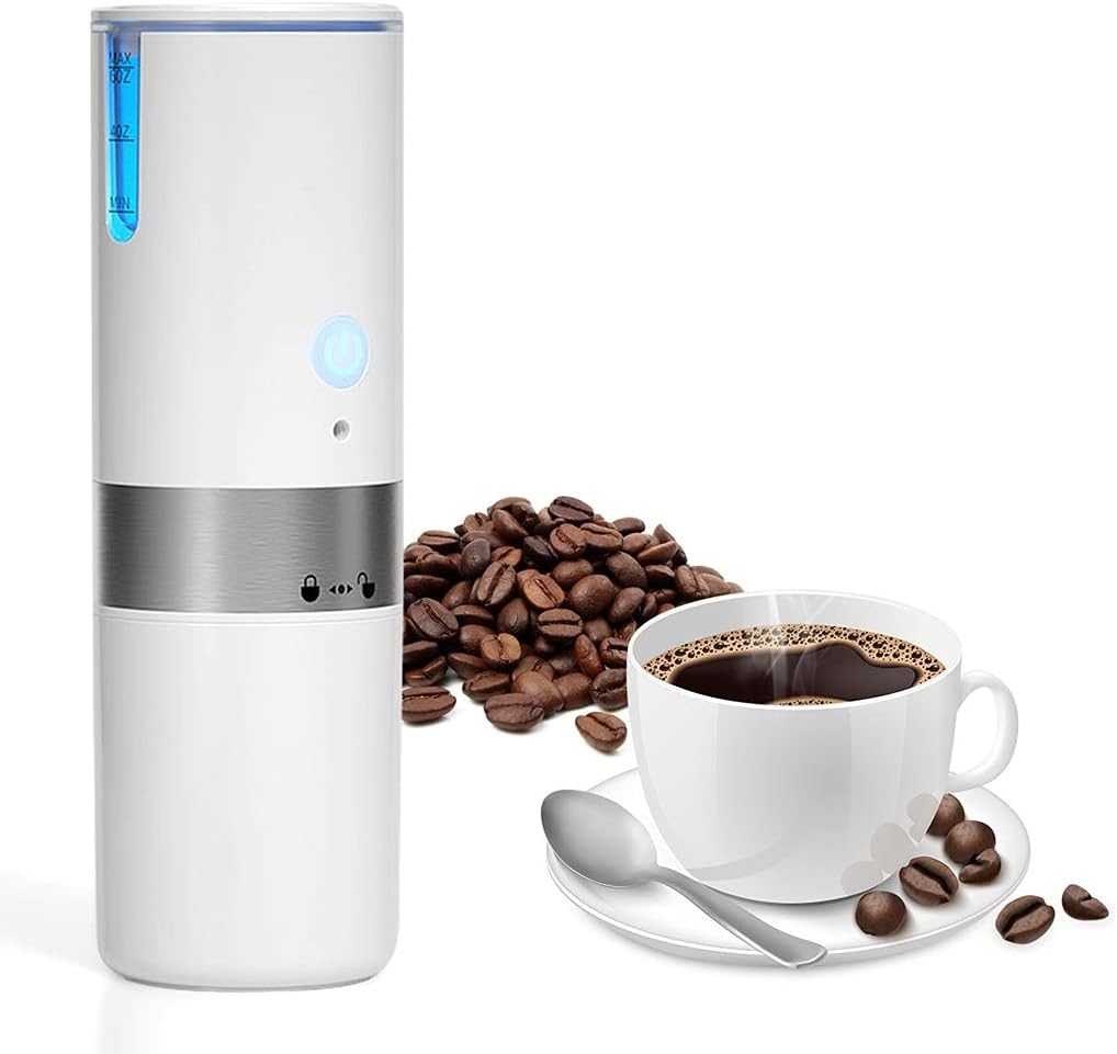 Coffee Machine, Outdoor Small Mini Coffee Machine, Portable Capsule Machine, Handheld Coffee Grinder, Home Appliance
