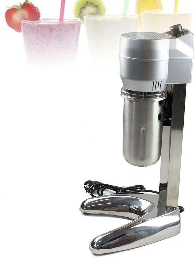 300W Milk shak Maker Drink Mixer Stainless Steel Smoothie Maker Drinking Blender Milk Shake Machine Milk Smoothie Malt Tea Drink Mix Mixer Blender