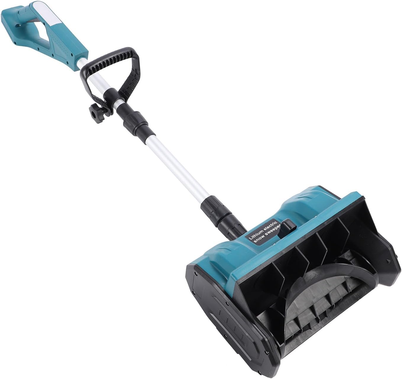Cordless Electric Snow Shovel, Effortless Snow Clearing with Ergonomic Design, 12.5in Width, 6.3in Depth, 26ft Throwing Distance, Safety Switch