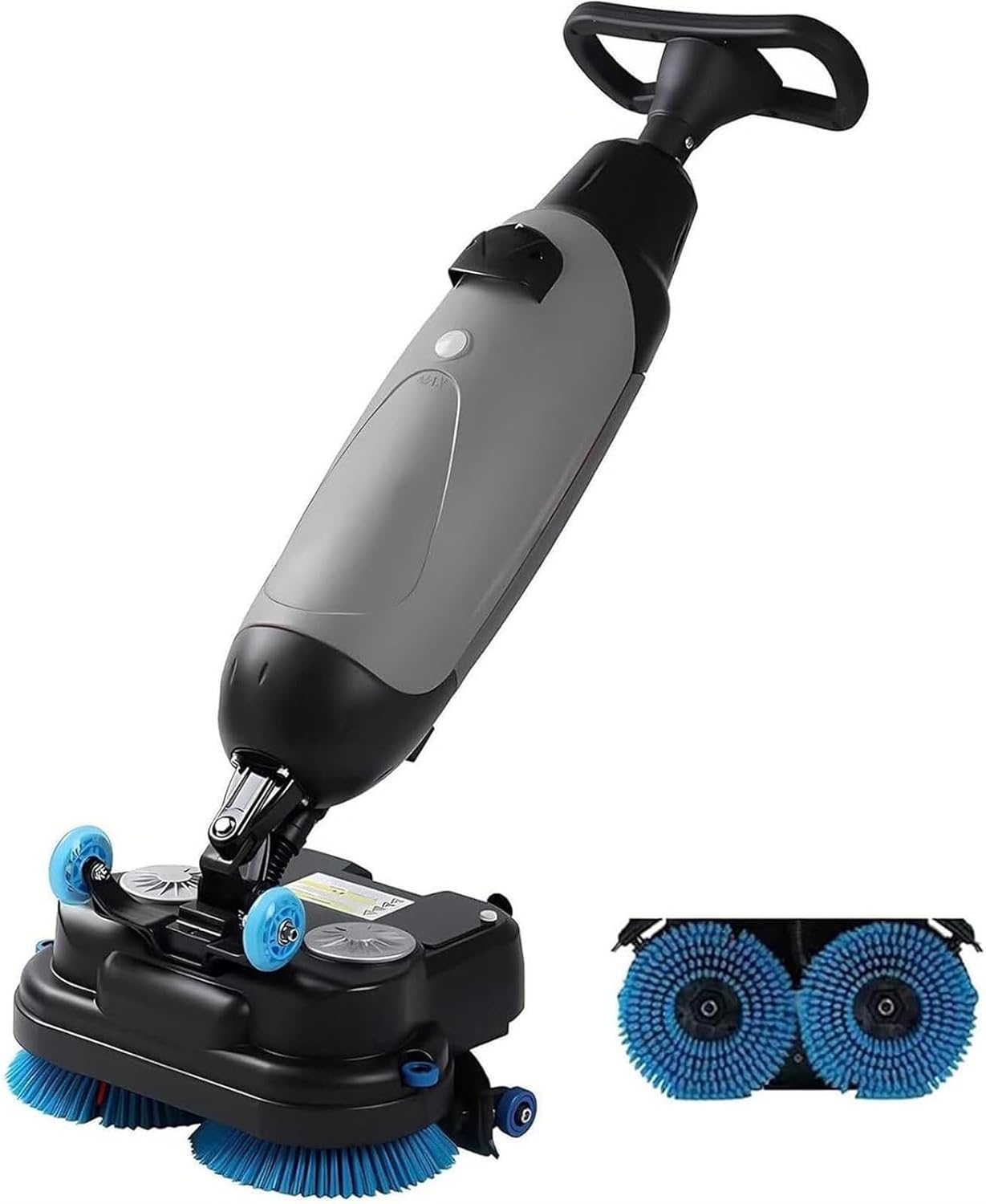 Multi-Functional Floor Buffer Polisher Machine, Commercial Washer, Dual Brush, Cordless Electric Cleaner, Efficient Cleaning For Home And Spaces(White)