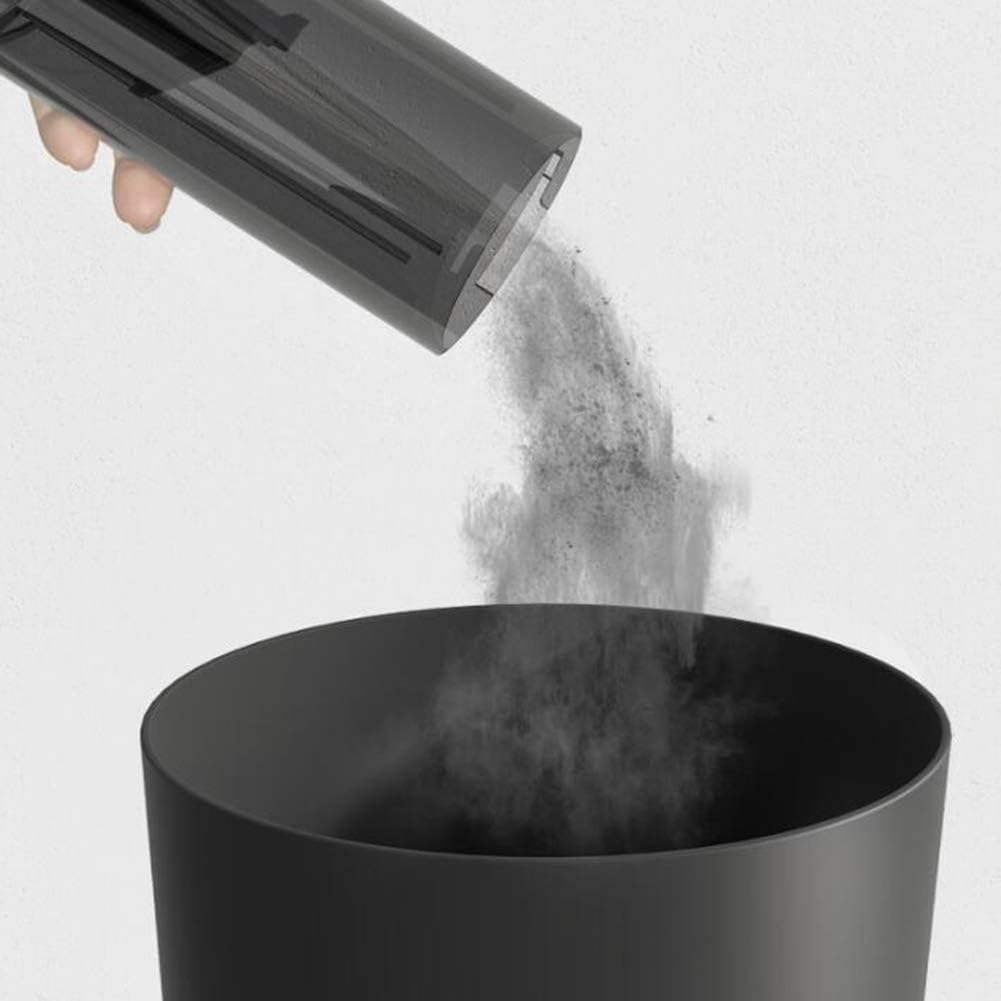 Car Vacuum Cleaner 120W 6KPa Portable Handheld Vacuum Cleaner with Cleaner HEPA Filter, Handheld Vacuum Cordless for Animal Hair,Black (Black)