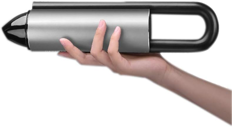 Cordless Handheld Vacuum Cleaner with LED Light and HEPA Filter 5000Pa Rechargeable Lightweight Wet Dry Vacuum for Home,Office,Desk,Car,Dust,Pet Hair Cleaning,Silver (Si