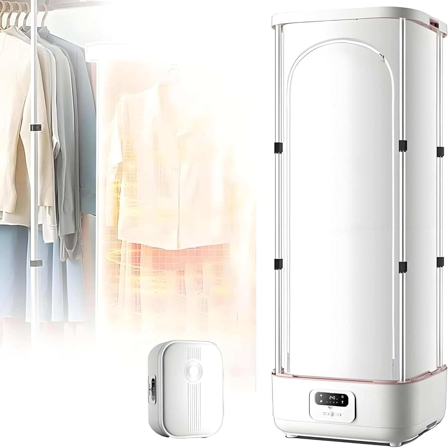Automatic Ironing Machine, Clothes Dryer, Steam Drying, Portable, Household, and Folding