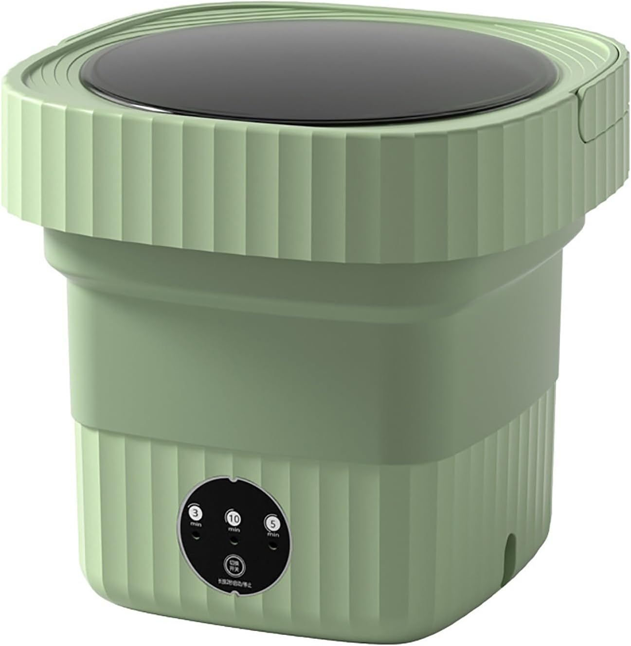 Small Washing Machine, Washer and Dryer, with 3 Modes,for Apartments, Dorms, and Travel - Green (Color : Green)