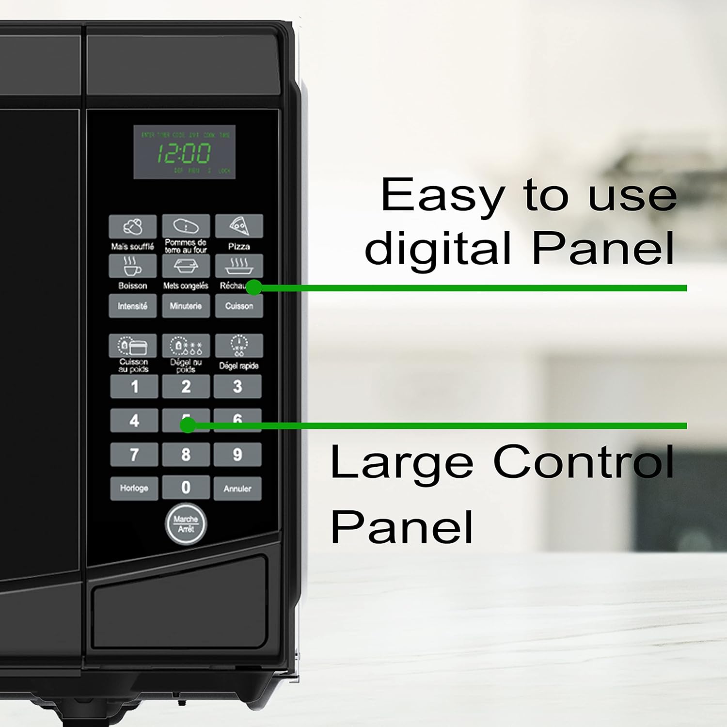 RCA 0.7 Cu. Ft. Microwave and BLACK+DECKER 4-Slice Convection Oven | Countertop Appliances Bundle