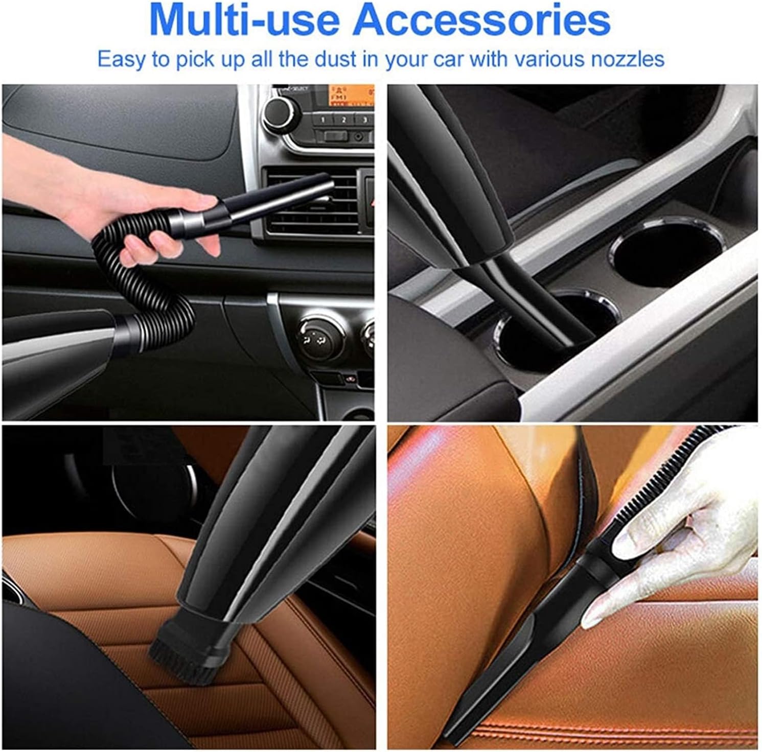 Portable Car Vacuum Cleaner for Auto Handheld Vaccum Cleaner Car Vacuum Cleaner Cable 12V Vacuum Cleaners Portable for Car,Home