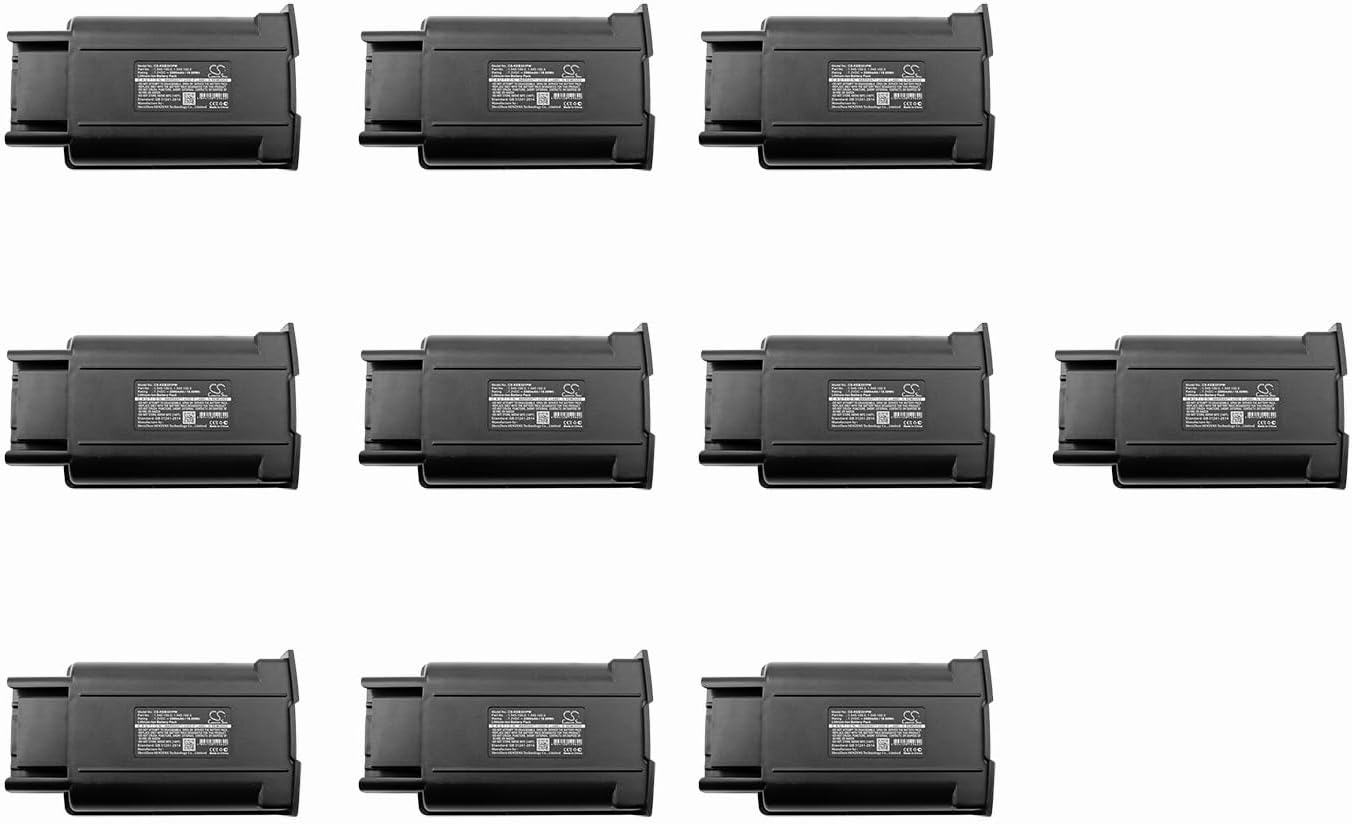 (10 Pack) XSP Battery for KARCHER 1.545-104.0 1.545-113.0 EB 30/1 Cordless Electric Sweeper 12