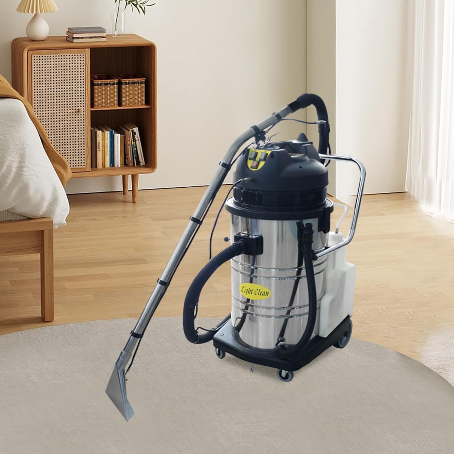Cleaning Machine,Extractor Portable Carpet Cleaner,Commercial Carpet Cleaner,Extractor Household Cleaning Machine,Vacuum Washer,Used in Hotel,Guest House,Dry Cleaner,Housekeeping Companie