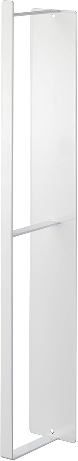 Yamazaki 3623 Magnetic Laundry Hanger Storage Rack, White, Approx. W 2.4 x D 3.3 x H 18.1 inches (6 x 8.5 x 46 cm), Tower, Washing Machine Side, Laundry Hook, Included