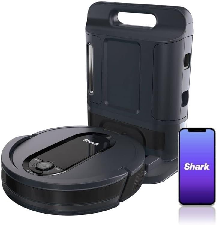 Shark EZ Wi-Fi Connected Robot Vacuum with XL Self-Empty Base - RV911AE (Renewed)