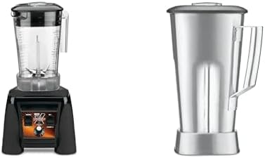 Bundle of Waring Commercial MX1200XTXP Blender + 62 oz Stainless Steel Container with Blade Assembly