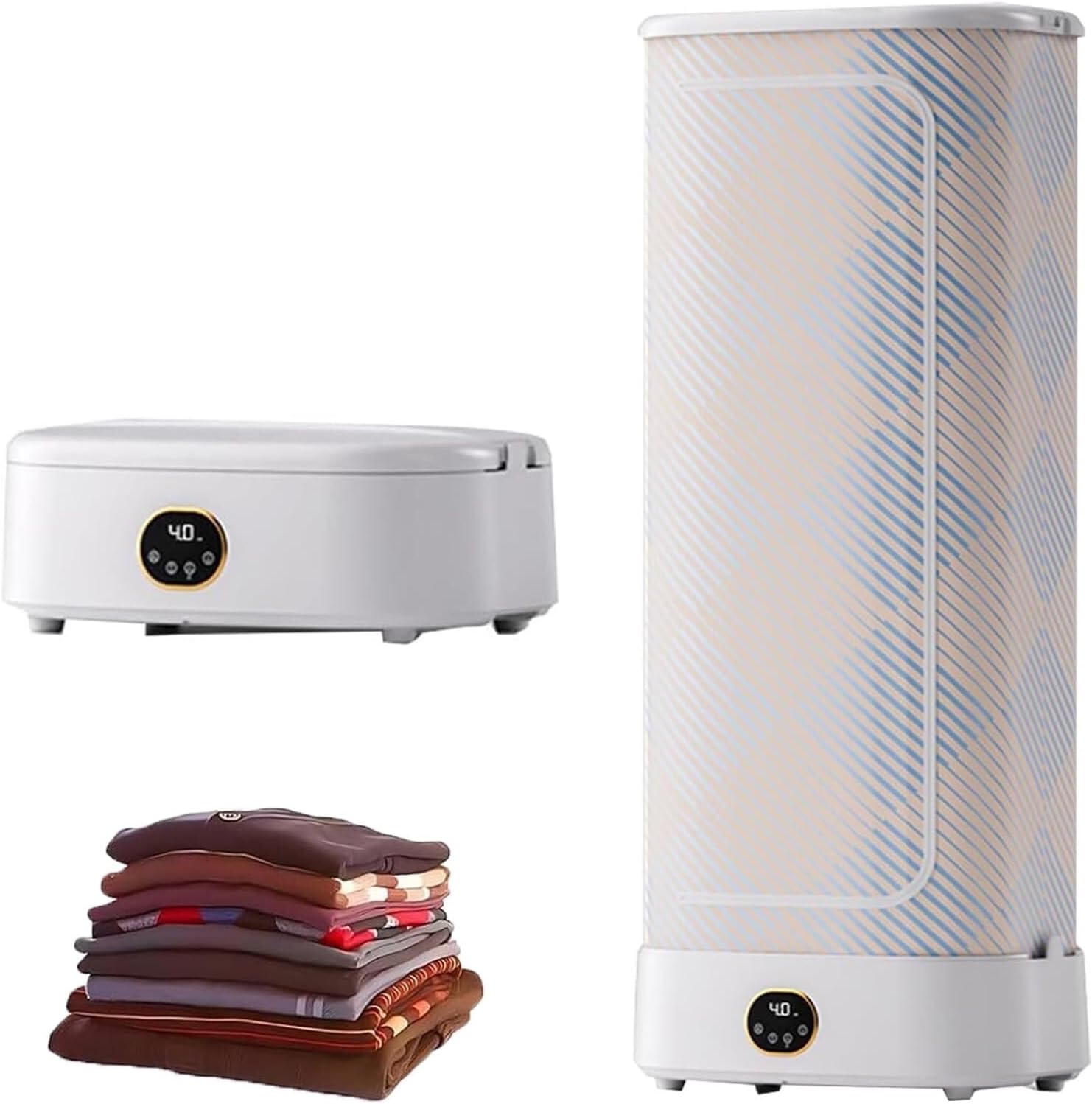 Automatic Ironing Machine | Clothes Folding Wrinkle Removal with Remote Control | 360 Hot Air Circulation Intelligent | For Clothes & Fabric