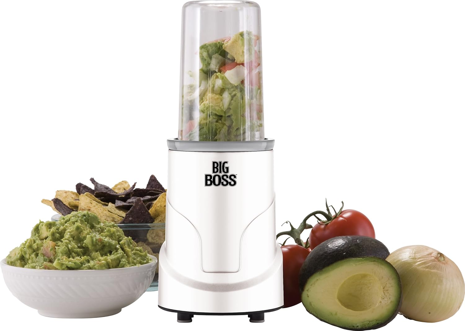 Big Boss 15-Piece Hi Speed 300-Watt Personal Countertop Blender Mixing System