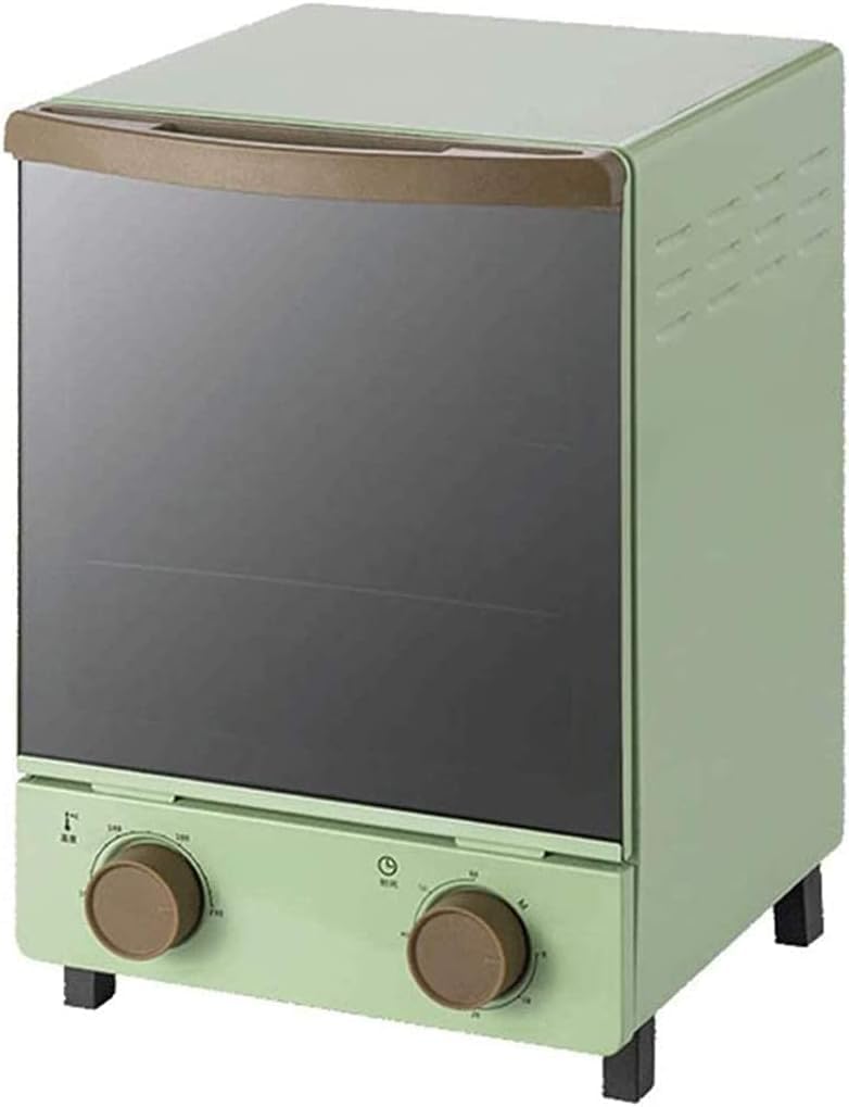 oven mini oven air fryer oven 12 Liters Retro Mini Vertical Oven Light Quartz Heating Tube Timing Mirror Glass Door Mini Ovens Toaster Oven Air Fryer,, Onesize