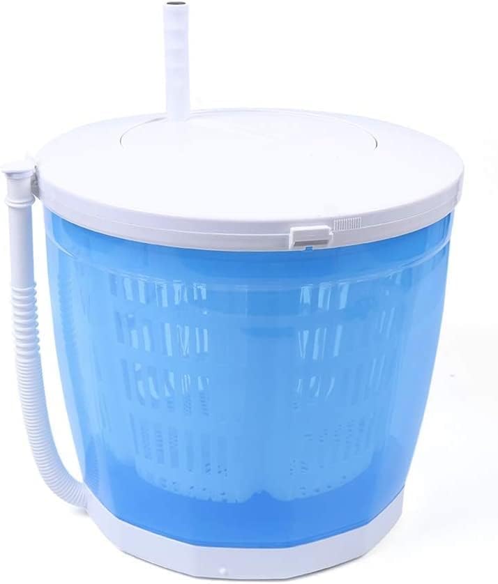 Washing Machine 2 in 1 Hand-Operated Mini Compact Traveling Outdoor Compact Washer Spin Dryer for Dorms, Apartments, Camping Travelling Outdoor