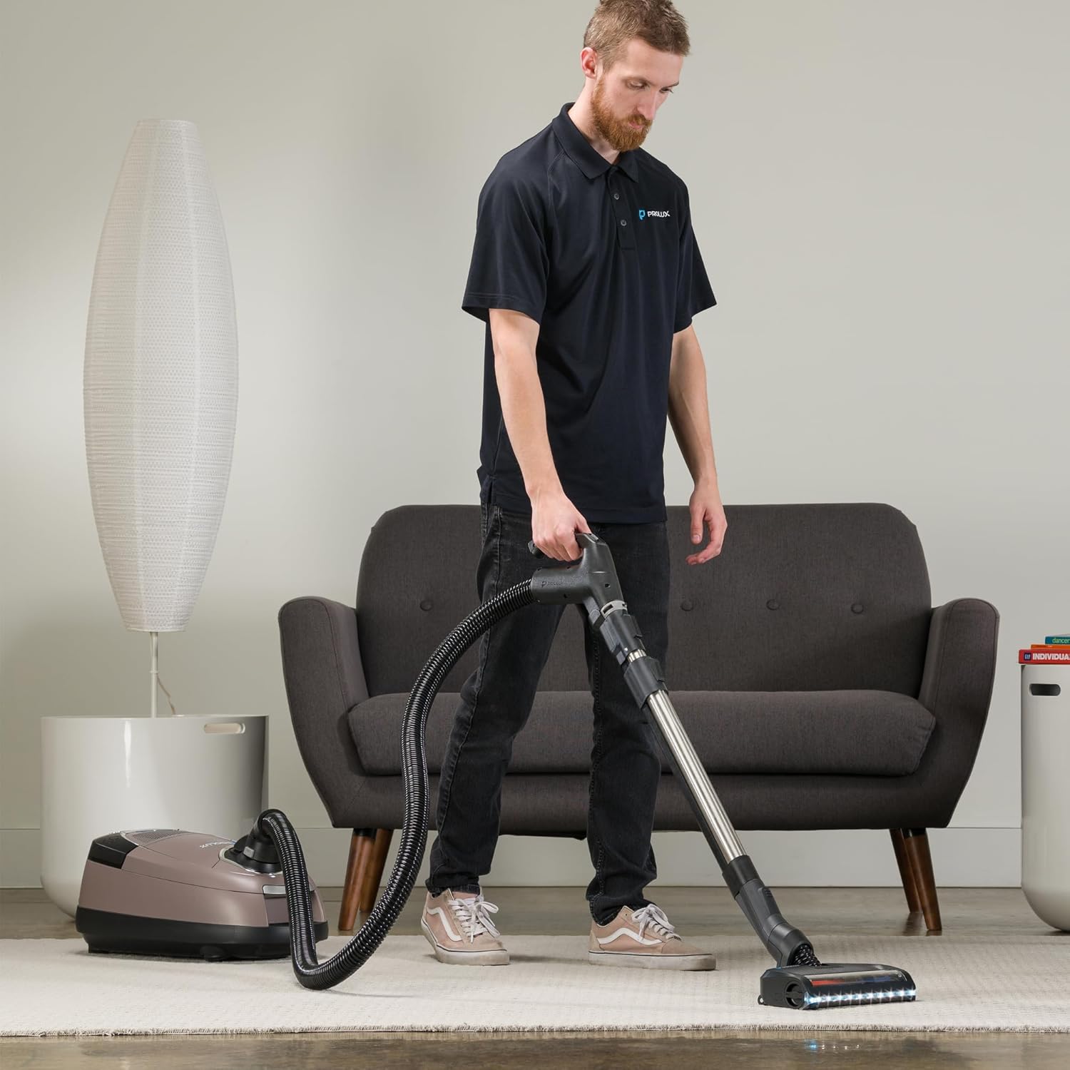 Prolux QX60 Pet Bagged Canister Best Rated Vacuum with Sealed HEPA Filtration