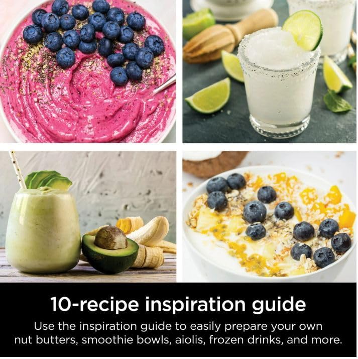 Ninjjaa TWISTi High-Speed Blender: 1500W, Auto-iQ, Twist Tamper for Smoothies & Nutrient Extraction,Frozen Drinks & Spreads with Hybrid-Edge Blades