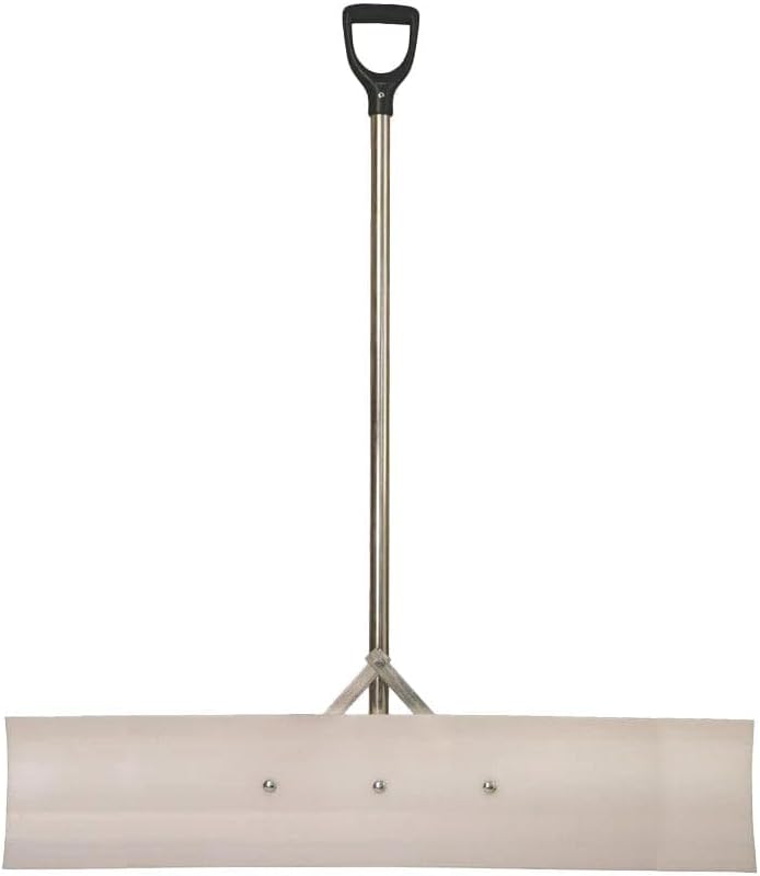 Gemplers Steel D-Handle Poly Scraper (48 inch)