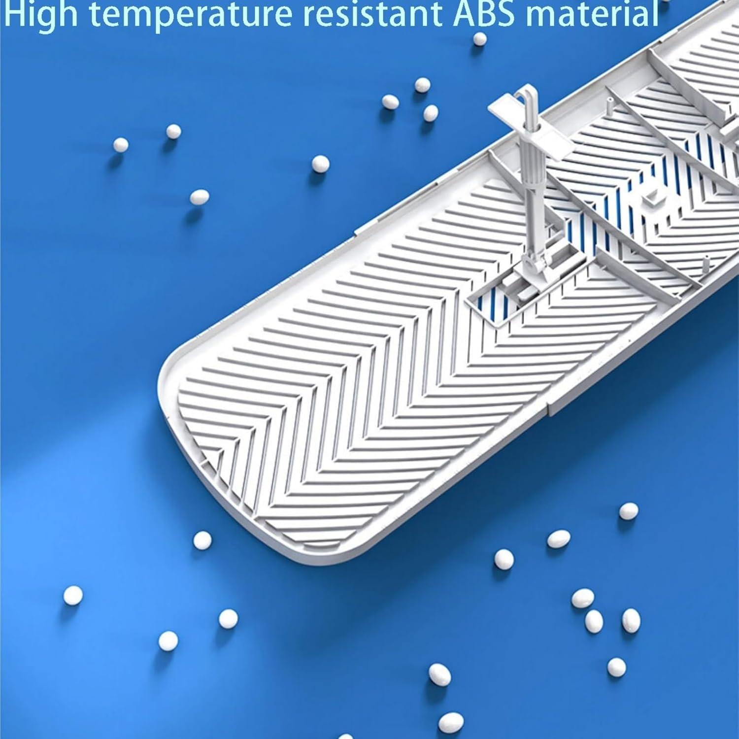 Air conditioning deflector Top Outlet Central AC Air Flow Deflector, Adjustable Air Conditioner Deflector, Air Wing Air Cooled Baffle Wind Direction Windshield