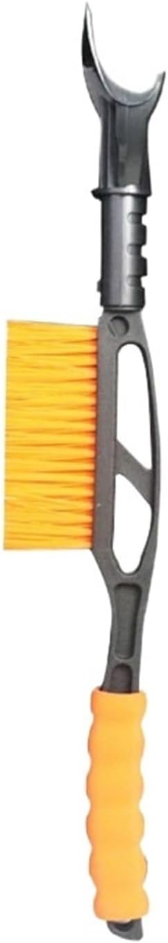 Vehicle-Mounted Snow Removal Shovel Tool Snow Brush, Defrost, Deicing Shovel, Ice Scraper, Snow Scraper(Yellow)
