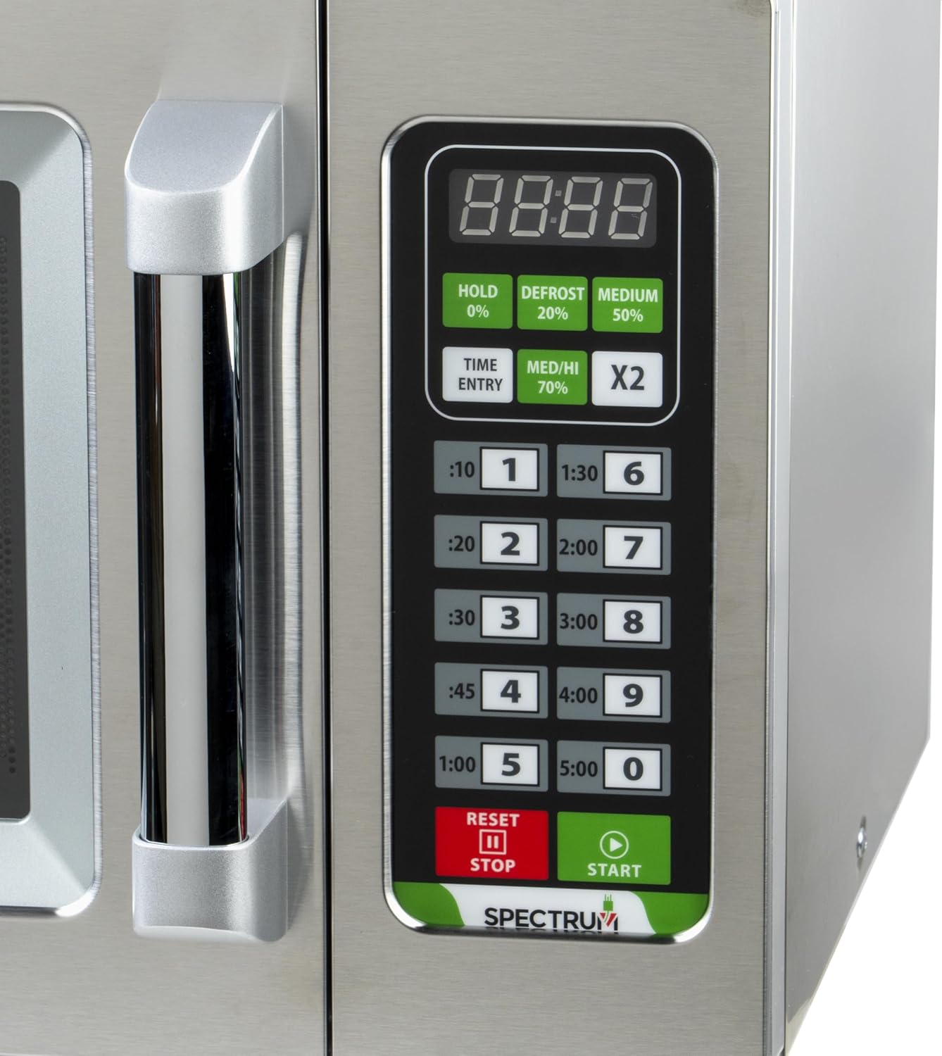 Winco Commercial-Grade Microwave with Touch Controls, 1,000 W, .9 Cubic Feet