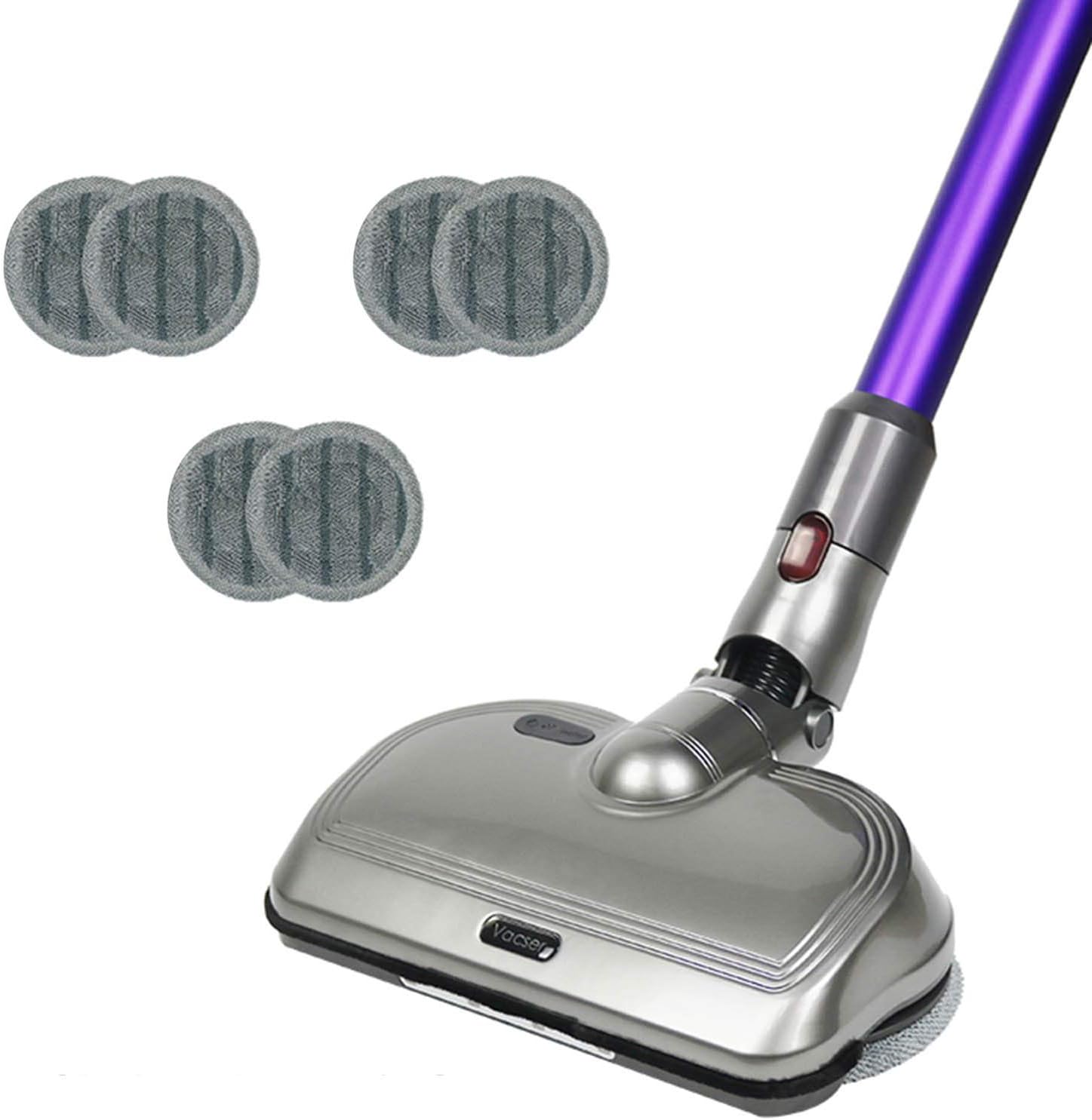 Steam Mops Floor Steam Cleaners Hard Floor Electric Wet and Dry Integrated Automatic Cleaners Mops Scrub Waxing and Polishing Gray