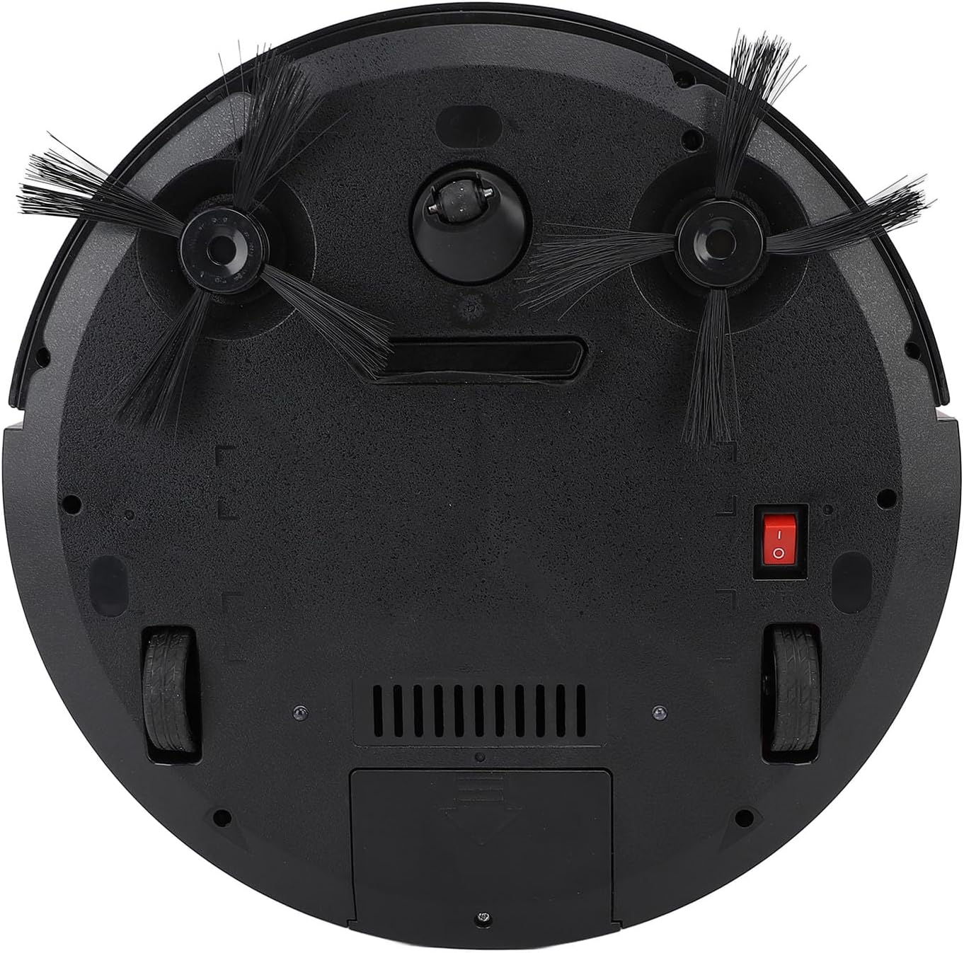 Ultra Quiet 3 in 1 Robot Vacuum with USB Rechargeable, Strong Suction, Automatic Obstacle Avoidance Ideal for Sweeping and Mopping Home Floors (Red)