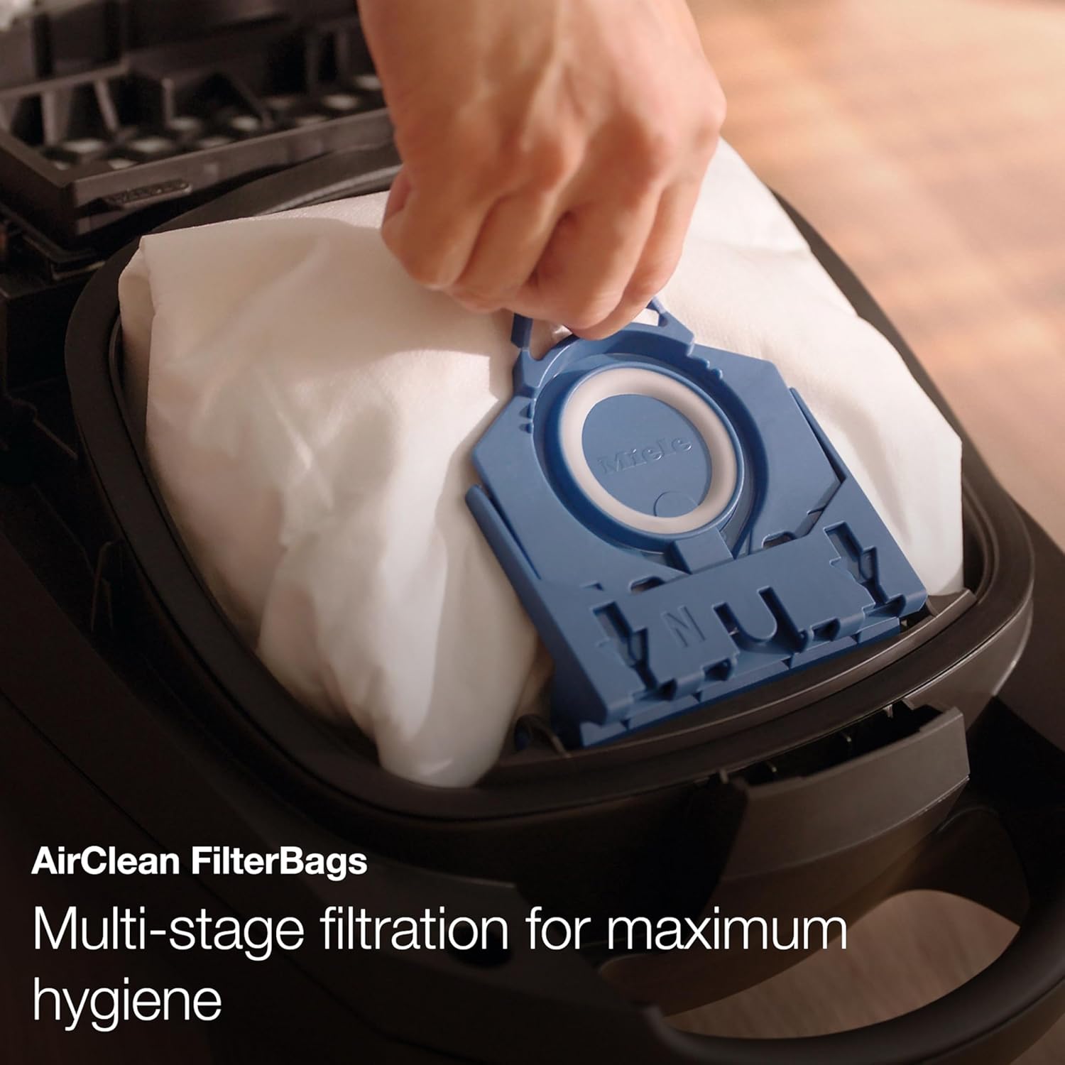 Miele Classic C1 Pure Suction Bagged Canister Vacuum, Graphite Grey - Portable, Household