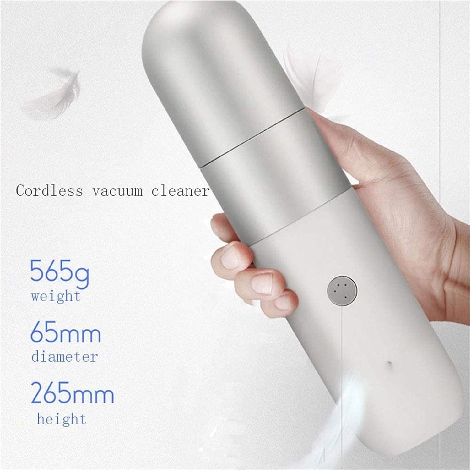 Handheld Vacuum Handheld Vacuum Cordless Powerful Suction Lightweight Mini Vacuum Wet Dry Quick Charge Car Vacuum Cleaner for Pet Hair Home Office and Car Cleaning