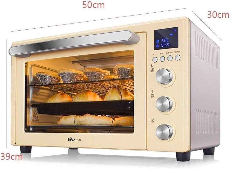 oven mini oven air fryer oven Smart Oven Convection Toaster Roaster Oven Pot Holders Countertop Oven Stainless Steel 32L Mini Ovens Toaster Oven Air Fryer,, Onesize