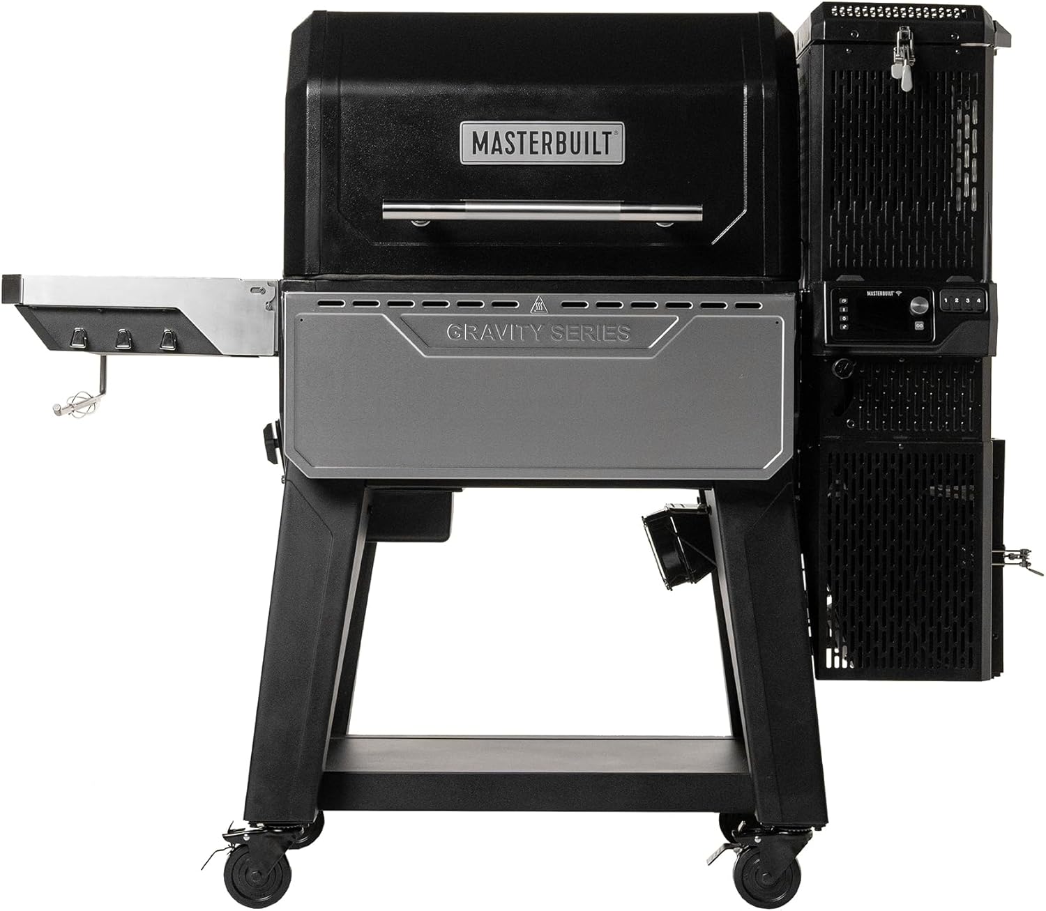 Masterbuilt Gravity Series XT Smoker Grill | Combination Charcoal Grill and Smoker | Black | App Control | Digital Control Panel