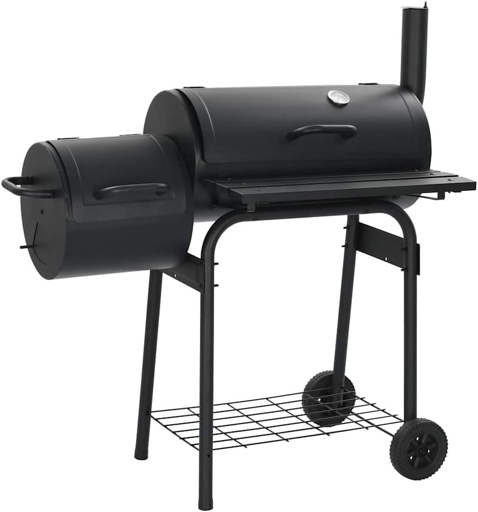Home Garden,Classic Charcoal BBQ Offset Smoker