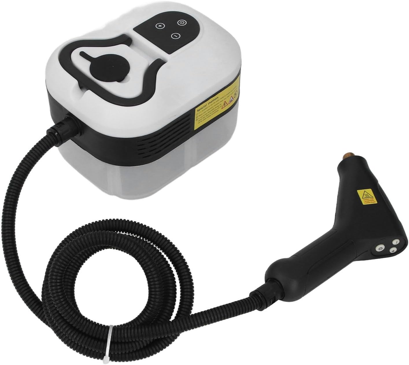 Asixxsix Steam Cleaner, 6 Level Adjustable Multiple Guard Handheld Steam Cleaner 1200ml Water Handheld Steam Cleaner for Home with Power Cord for Cleaning Car Furniture Floor (US Plug 110V)