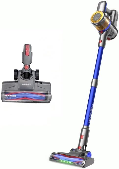 UNINELL HOME UV1 Cordless Vacuum Cleaner Bundle with Floor Brush Assembly