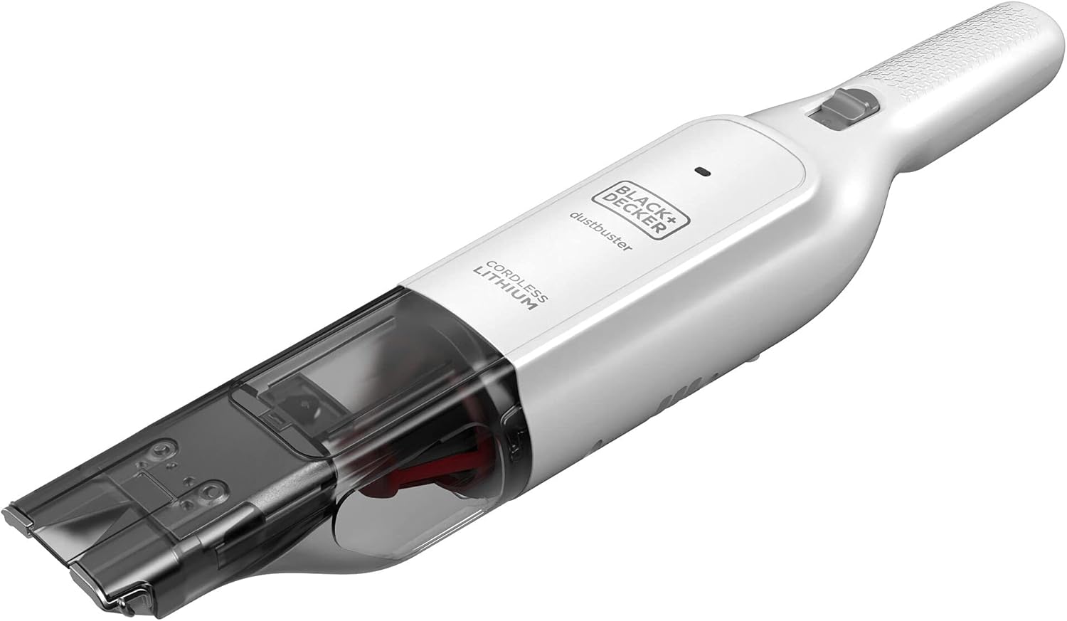 BLACK+DECKER, Pelicano handheld vacuum cleaner. 12V power supply and 1.5Ah Lithium battery. Extendable and open nozzle, basic charger and accessories, Multicolor
