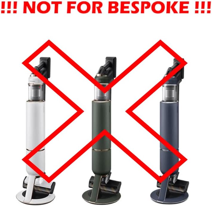 Goodsby Replacement Dust Bin Canister with Port for Clean Base Samsung Jet 60 70 75 90 Series Cordless Stick Vacuum Cleaners - Silver