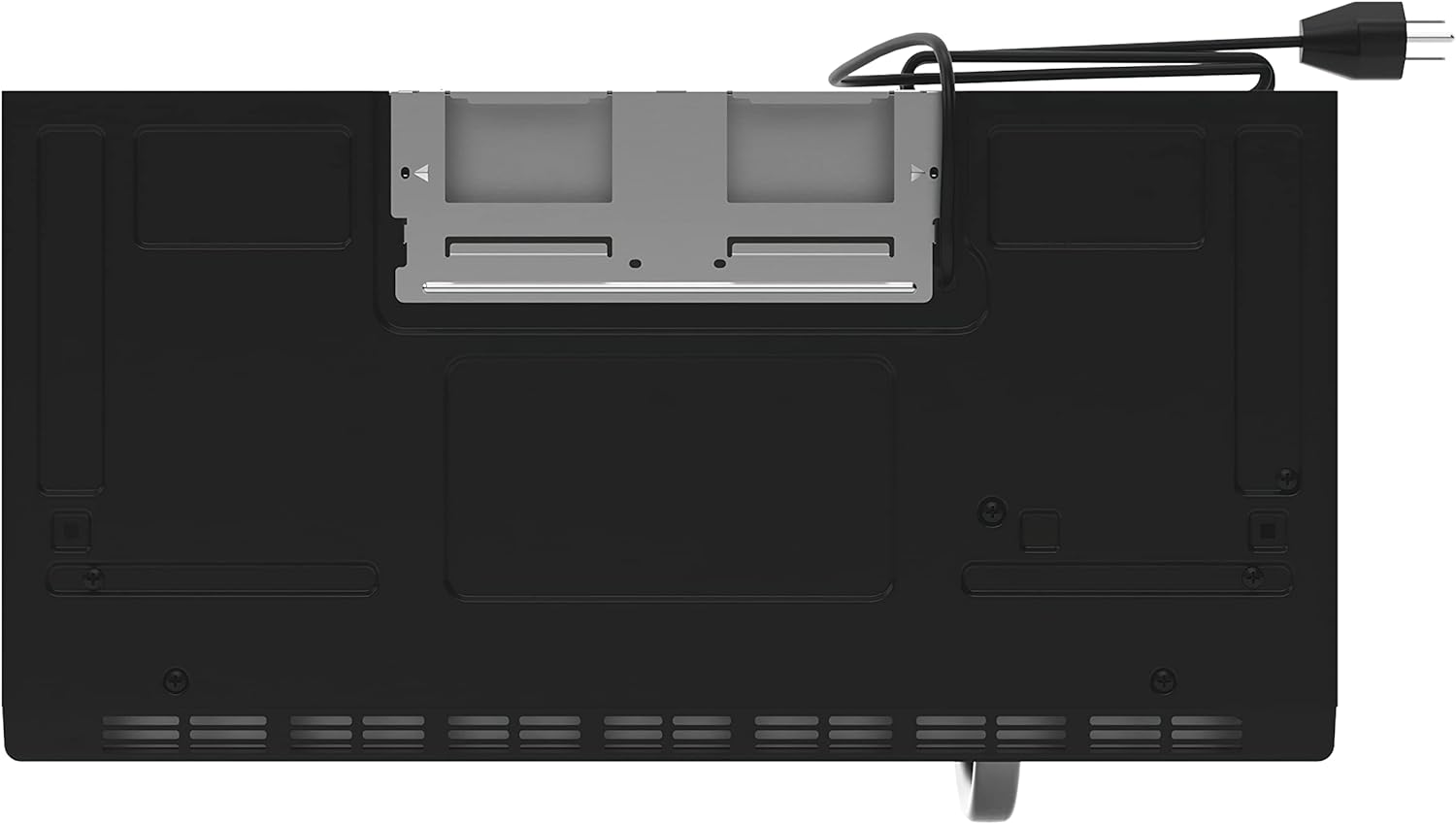 KoolMore 1.6 Cu. Ft. Over the Range Microwave Oven with Oven Lamp and 300CFM Recirculation Vent Hood Function, Auto Cook Menus, Reheat Function, 10 Power Levels, Timer, and Weight Defrost (KM-MOT-1SS)