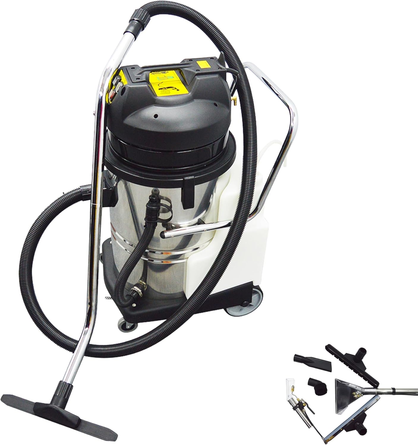 110V Carpet Extractor Machine 3 in 1 Wet Dry Vacuum Cleaner 40L Portable Carpet Cleaning Machine for Home Commercial Use Carpet Cleaner 1000W