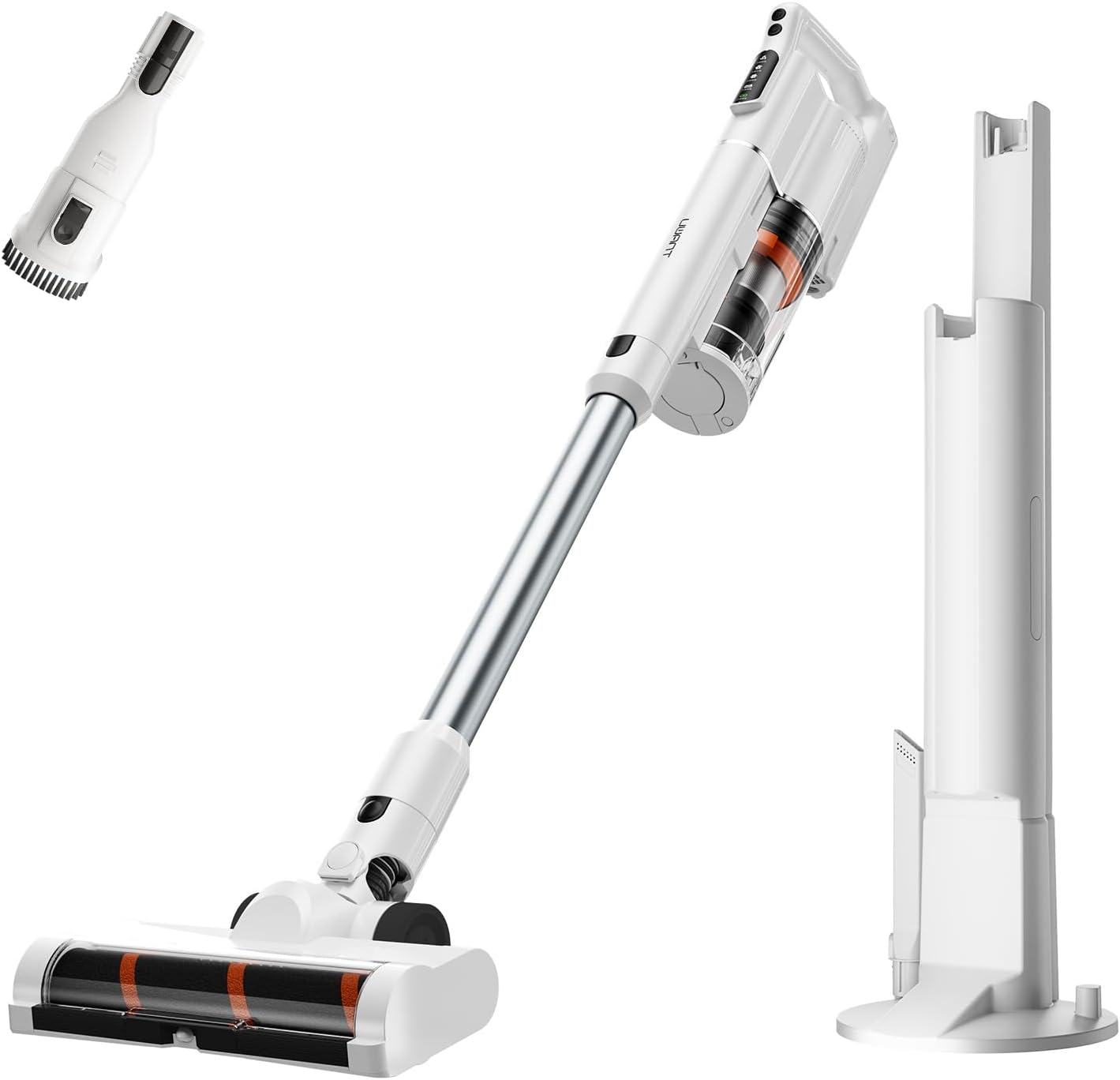 uwant Corded Stick Vacuum Cleaner, 35Kpa Powerful Suction, Lightweight Handheld Vacuum for Home, 50min Runtime,（Blue）