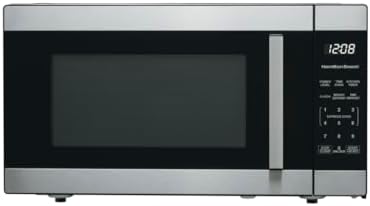 Aurevia™ SenseCook Pro Countertop Microwave, 1.6 Cu Ft, 1100W, Stainless Steel, LED Display, 7 Sensor Cook Options, 12.4-Inch Turntable, 21.8x19.8x12.2-Inch