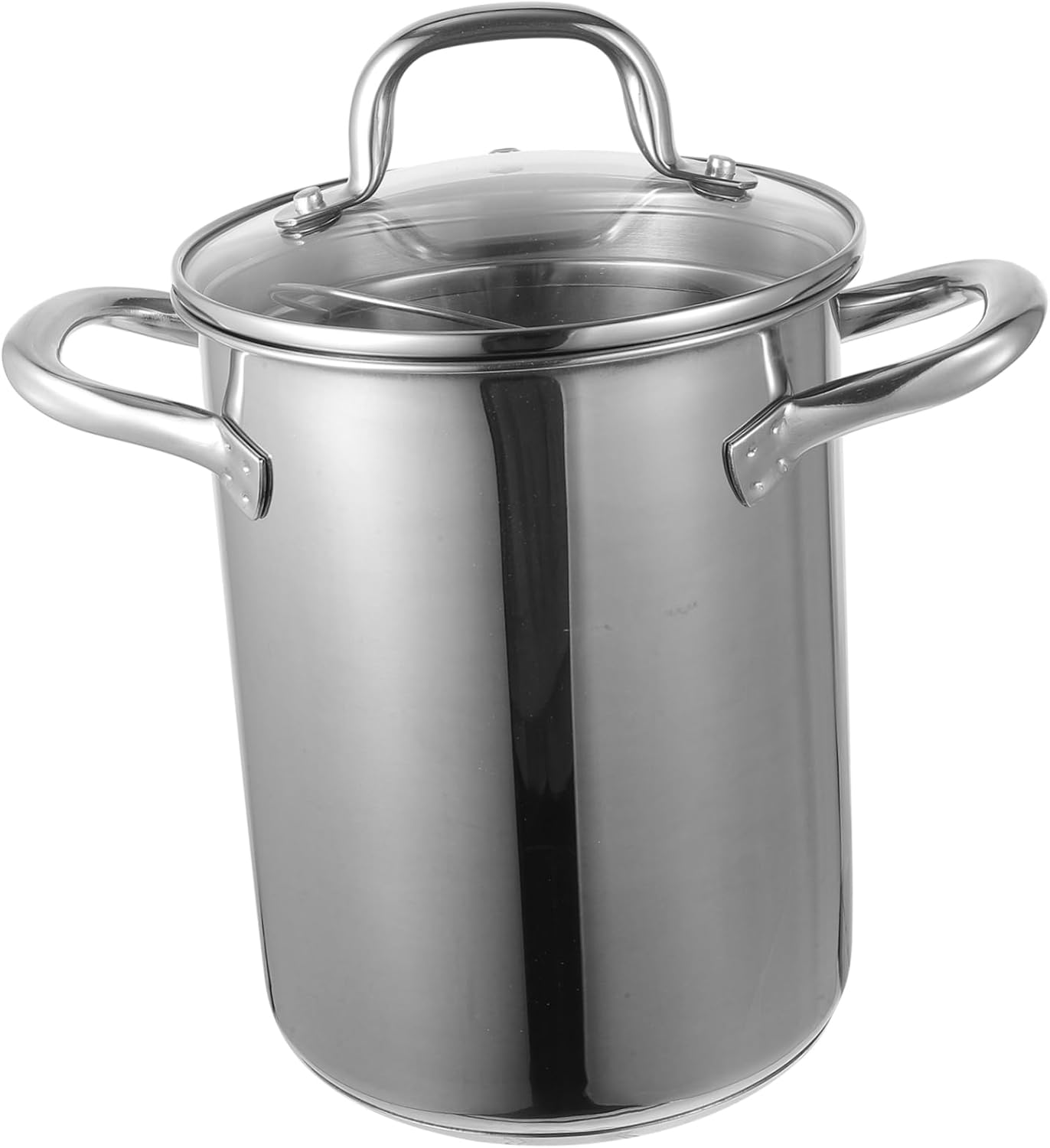 Stainless Steel Deep Fryer Pan with Hanging Oil Drainer Basket Overflow Design Multi Purpose Kitchen Frying Tool for Crispy Less Oily Food and Efficient Heat Conduction