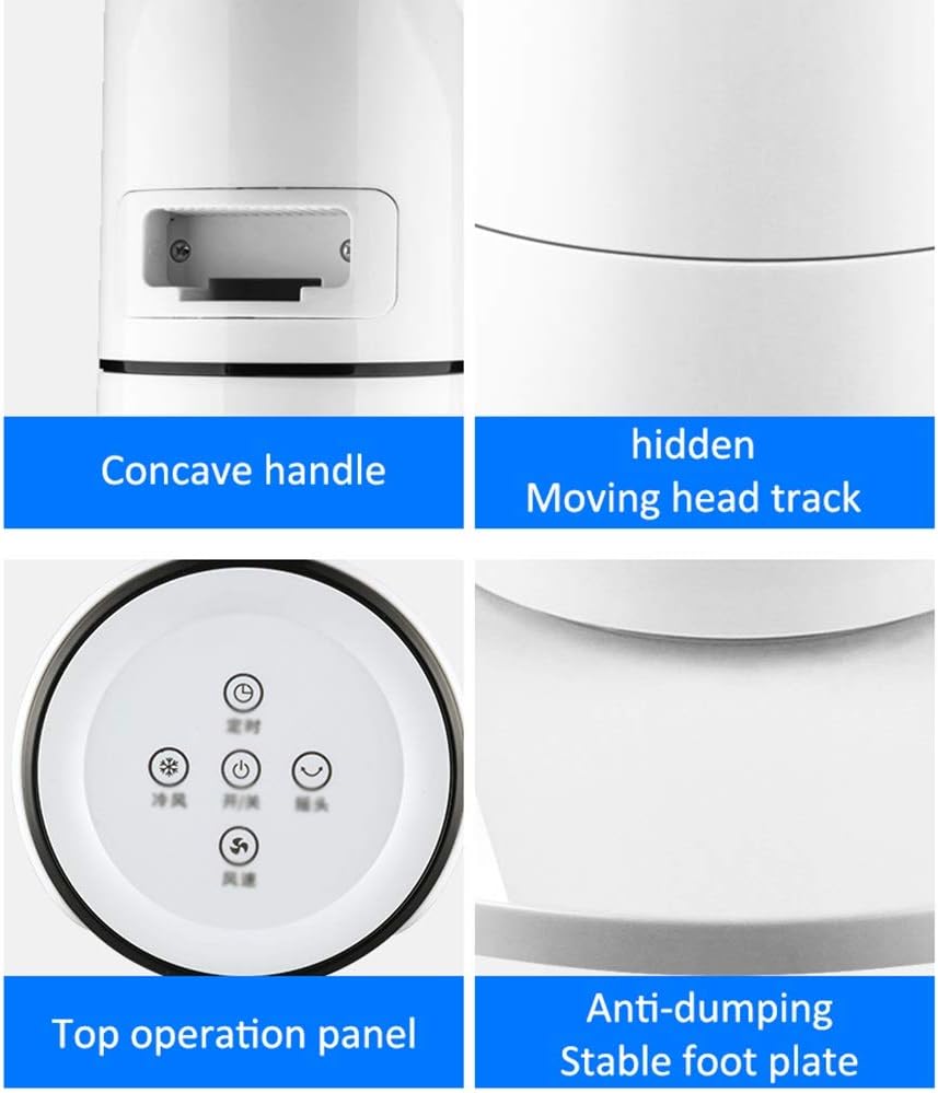 Portable Air Conditioner Fan Space Air Coolers Bladeless Portable Air Conditioning Unit Eaporatie Cold Air Fan Single Cool LED Display Table Fan House Office Nightstand